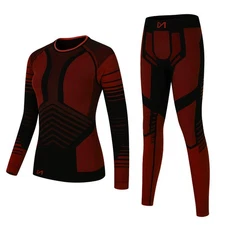 Thermal Underwear Long Johns with Fleece Lined Base Layer Cold Weather for Women