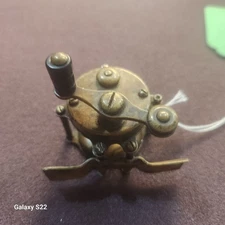 Hendryx No. 40 Antique Fishing Reel with Bone Handle 1882