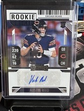 Panini Contenders Austin Reed rookie autograph card Chicago Bears #160 2024. rookie card picture