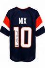 New ListingBo Nix Signed Promo Football Jersey XL Autographed Denver Broncos w/ COA