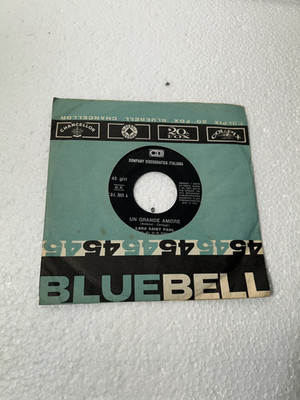LARA SAINT PAUL - EINE GROSSE LIEBE / ICH WEISS ES NICHT C.D.I. 2031 VINYL 45 UMDREHUNGEN OLD VINYL