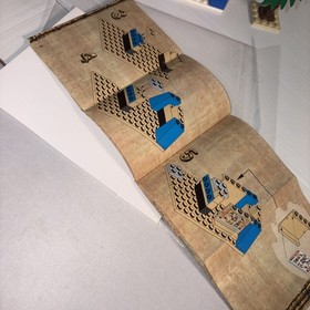 1997 Vintage Lego 5938 Adventurers Desert Oasis Ambush W. Manual Missing Top hat