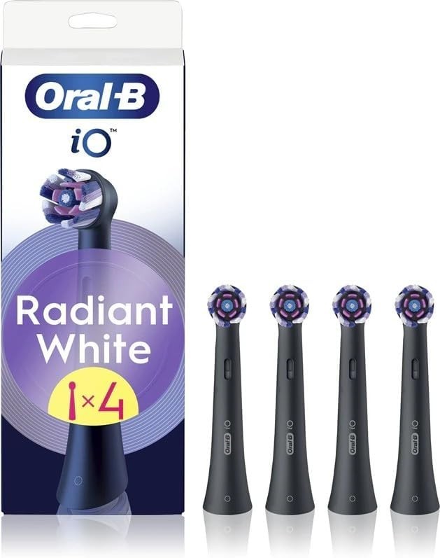 Oral-B iO Set 4 Testine Ricambio Nero Ultimate Clean | Prezzo Offerta