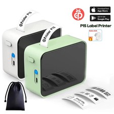 Bluetooth Label Maker Machine Portable Wireless Thermal Label Printer Sticker