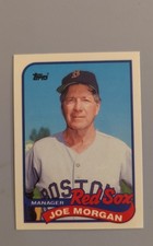 1989 Topps - Team Checklist Joe Morgan #714