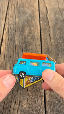 1970 Vintage Matchbox No 23 Volkswagen Camper Superfast w
