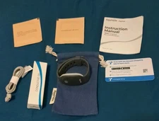 EmeTerm Fashion FDA-Cleared Anti-Nausea Wristband  Vomit Relief (Charcoal Black)