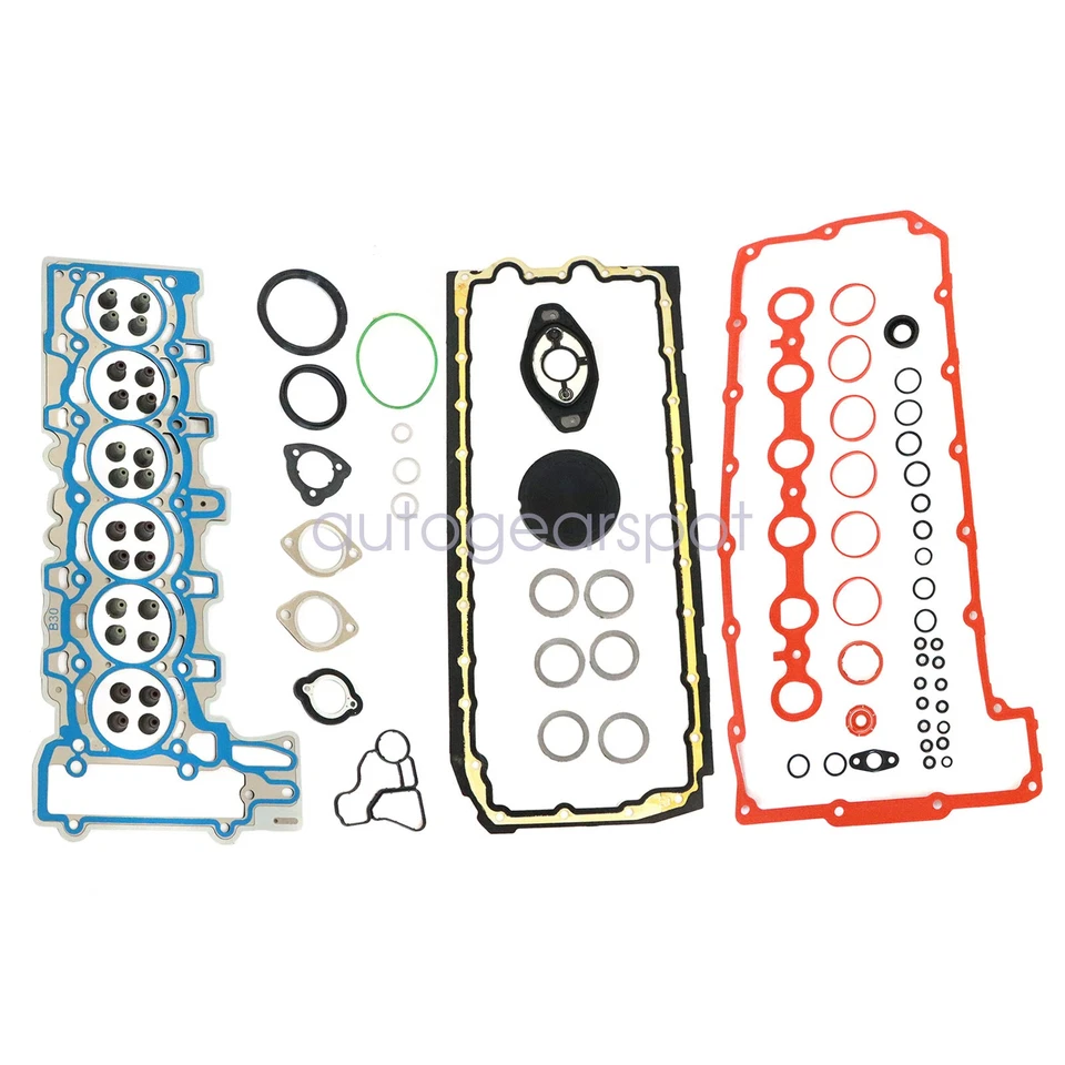 Juego de juntas de culata completa para BMW 323i E90 E91 325i E93 325xi 523i E60 E61 N52B25A X3 Foto 3 de 4