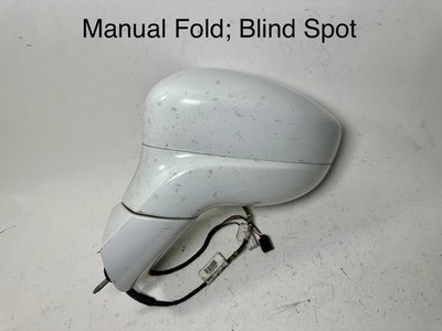 2017 2018 2019 Chrysler Pacifica Left Driver Door Mirror White Blind Spot OEM