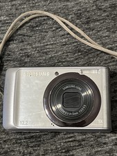 Samsung Digimax SL502 12.2MP Digital Camera - Silver Untested As-is