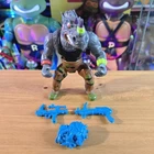 TMNT Wacky Action Machine Gunnin’ Rocksteady Action Figure NO BELT Vintage 1991