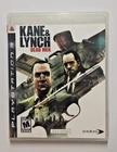 Kane & Lynch - Dead Men (PlayStation 3, PS3, 2007) Complete w/ Manual