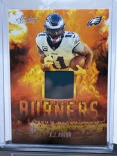 2025 Panini Absolute - Absolute Burners A.J. Brown #ABU-AJB