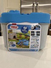 Fisher-Price Thomas Friends Connect Build Track Bucket 48pc Set Ages 3