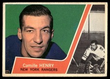 1963-64 Topps Hockey Cards 10