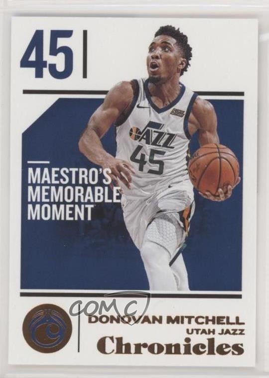 2018-19 Panini Chronicles Bronze Donovan Mitchell #30 08ti