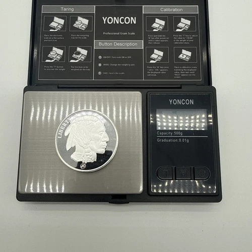 Silver Round Buffalo Indian Head 1 Ounce