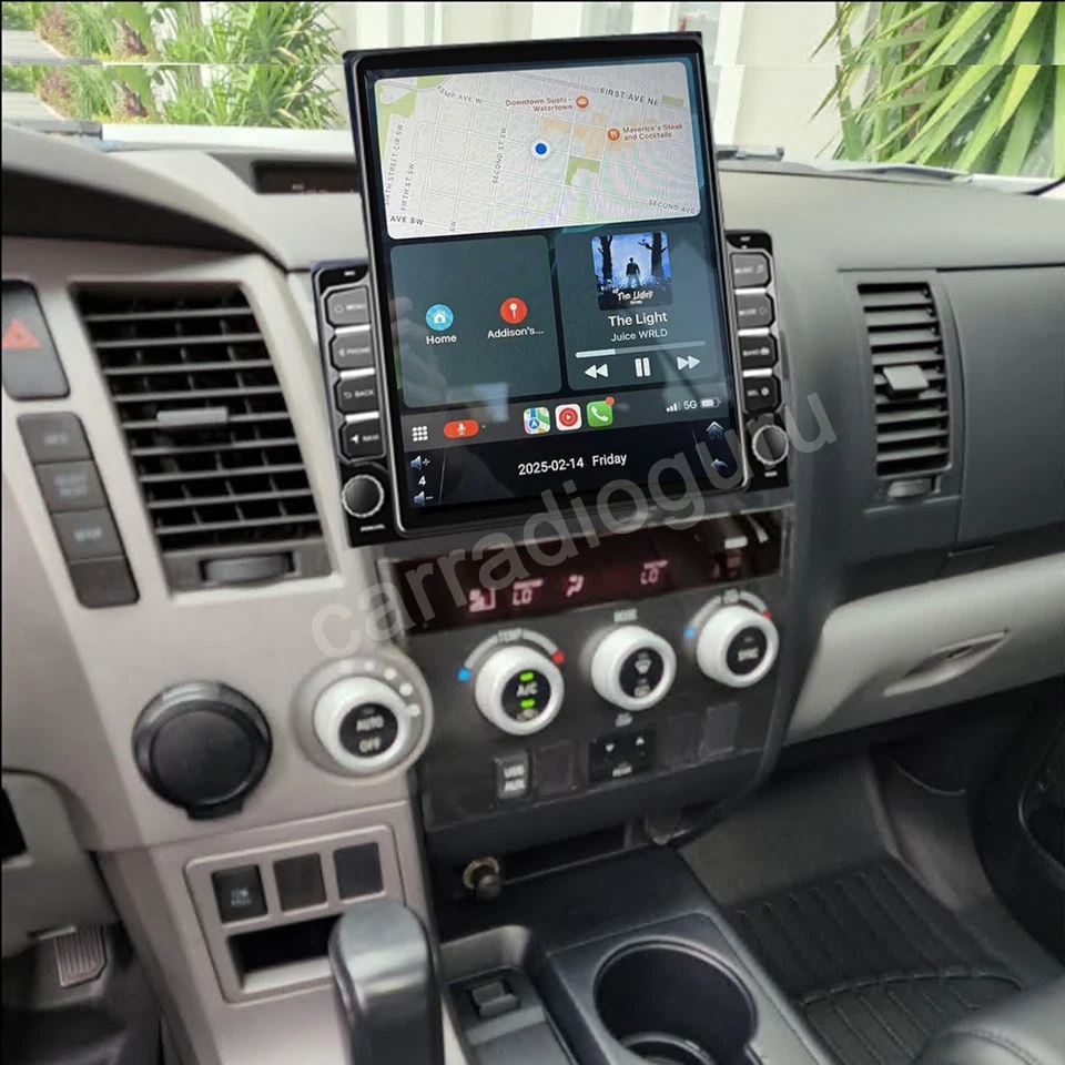 9,7 «ДЛЯ TOYOTA SEQUOIA 2008-2022 APPLE CARPLAY ANDROID AUTO автомобиля стерео радио - Изображение 2 из 4