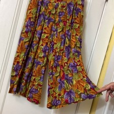 Vintage floral culottes