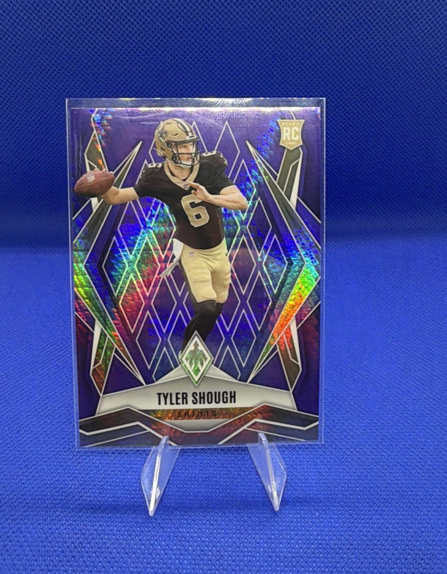 Tyler Shough Rookie 2025 Phoenix #169 Purple Hyper Prizm🔥Numbered 204/249🔥
