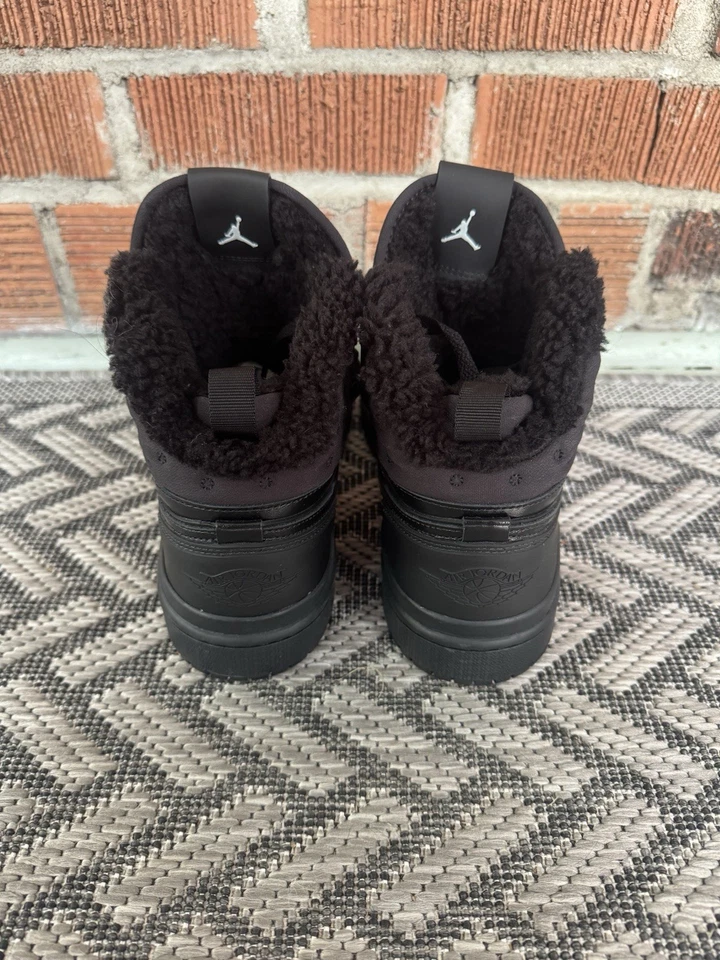 NIKE AIR JORDAN 1 ACLIMATE AISLANTE TRIPLE NEGRO DC7723-001 MUJER TALLA 9.5 Foto 4 de 4