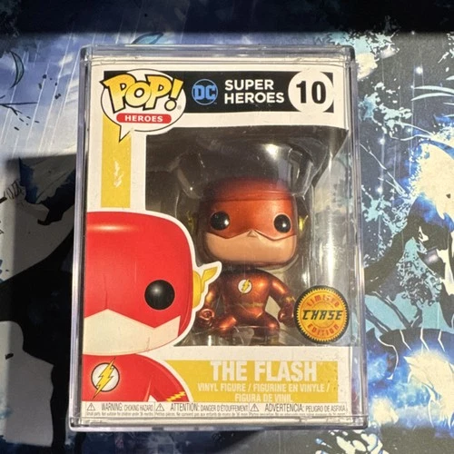 Funko Pop! Vinyl: DC Super Heroes - The Flash (Chase) #10