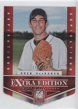 2012 Elite Extra Edition Aspirations Die-Cut 174/200 Drew VerHagen #51 0a1