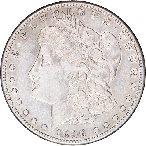 1896-S $1 Morgan Silver Dollar ~ VF Details