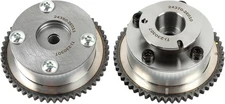 2pcs Intake Exhaust VVT Timing Camshaft Sprocket Gear 24370-2E010 24350-2E011...