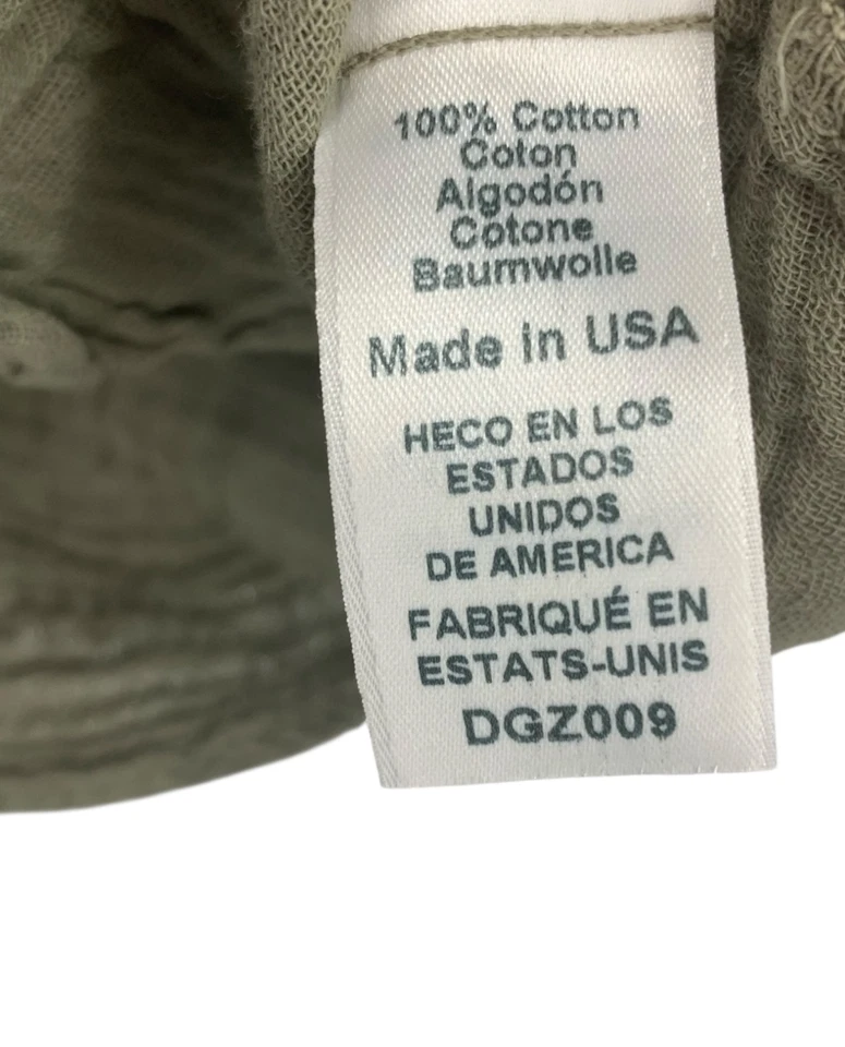 Top Michael Stars Evie Crossover Sobrepelliz Doble Gasa Sin Mangas Verde Talla XS Foto 4 de 4