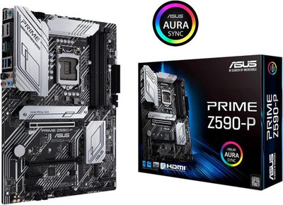 ASUS PRIME Z590-P LGA 1200 Intel  Z590 Chipset ATX Intel Motherboard
