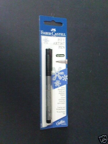 Faber Castell Pitt artist pen Tusche silber 1,5 167351 - Bild 1 von 1