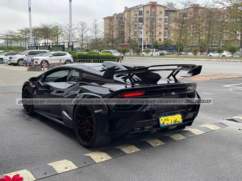 Fits Lamborghini Huracan LP610 EVO Glossy black GT Style Rear Spoiler Lip Wing - Bild 4 von 17