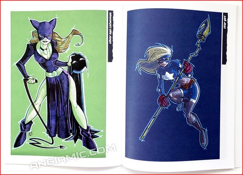 Libro de arte Craig Rousseau color boceto firmado 2009 Catwoman Superman Batman - Imagen 4 de 5