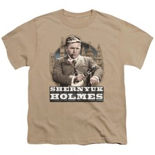 Three Stooges Kids T-Shirt Shernyuk Holmes Sand Tee