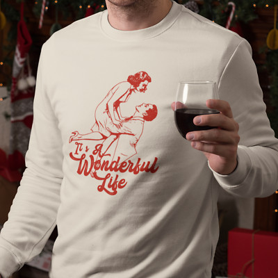 Christmas It's A Wonderful Life - Xmas Cute Romantic Festive Couple Present Gift
