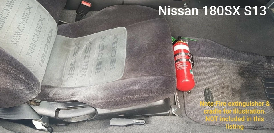 Soporte extintor Nissan 200SX Silvia S15 CAMS NISMO S13/S14 aluminio Foto 4 de 4