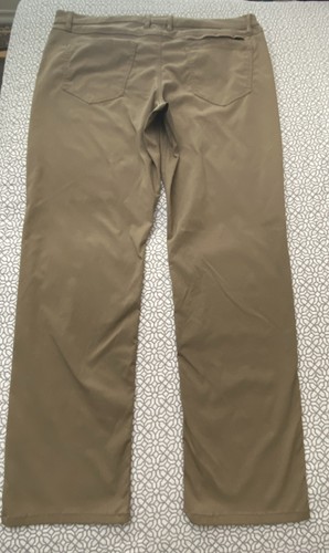 Wetterfeste Vintage Herren Comfort Stretch Hose - Größe 38 x32 Straight Fit Nylon - Bild 5 von 13