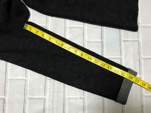 Eileen Fisher Coat Size Small 96% Felted Merino Wool Knit Collar Asymmetric Zip - Picture 5 of 15