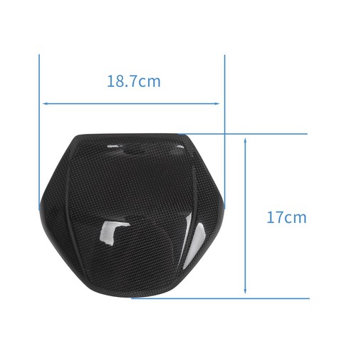 For Ducati Diavel V4 2023+ 100% Carbon Fiber Front Fairing Panel Protect Gloss - Bild 6 von 6