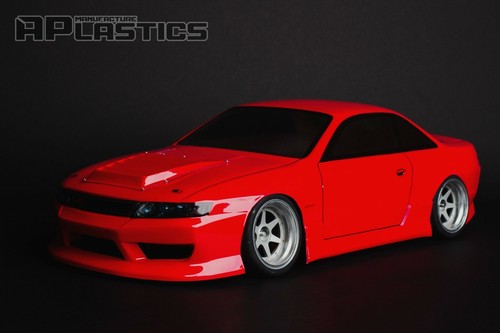 RC Body Car Drift Touring 1:10 Nissan Silvia S14 Odyvia style APlastics New - Picture 5 of 12