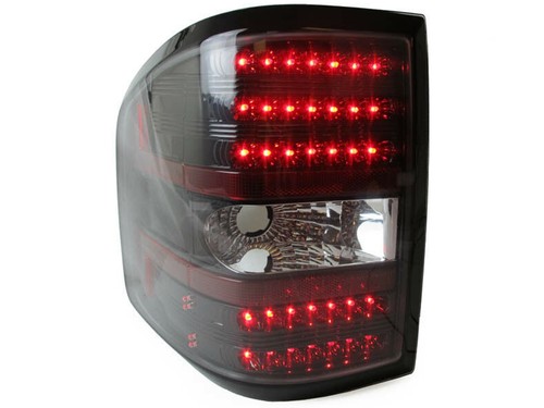 For 2004 - 2009 F150 F-150 Flareside Type LED Black Tail Light Lamp PAIR Set - 第 7/10 張圖片