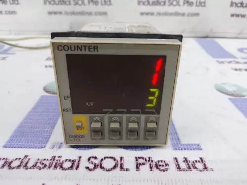 Omron H7CL-AS Digital Timer & Counter Module Relay Din Mount 100mA 30VDC