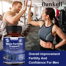 Male Fertility Support Improves Power Endurance Sexual Performance 120 Pills US