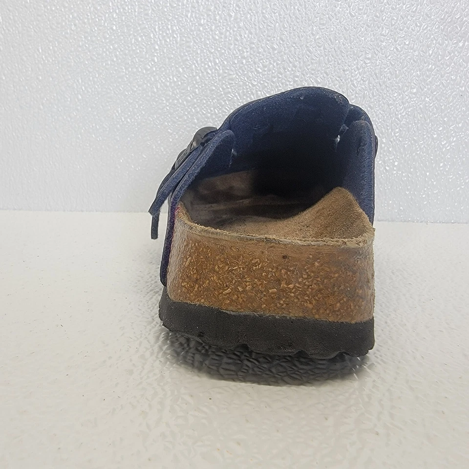 单只左鞋仅 Birki's 露趾露背拖鞋女式 6-6.5 截肢者 — 第 3/4 张图片