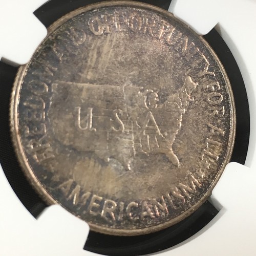 1952 50C Washington Carver Commemorative Half Dollar NGC MS66 3472021-011 - Picture 2 of 4