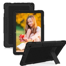 For Amazon Fire HD 10  11th Gen Tablet Heavy Duty Shockproof Hybrid Rugged Case