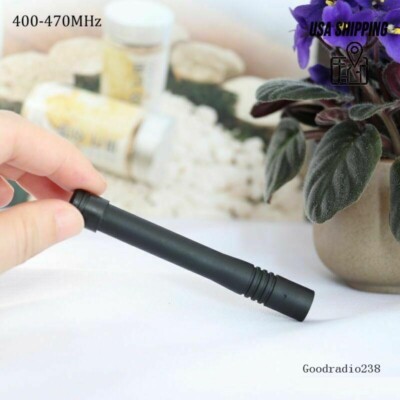 UHF 3.7Inch ATU-6AS Antenna Compatible with VX418 VX420 VX424 VX427 VX824 Radio