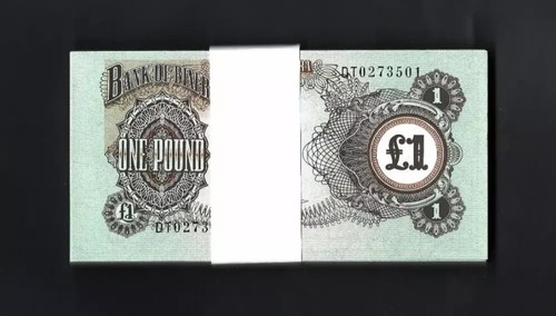 BIAFRA £1 POUND P-5 1968-1969 x 100 Pcs BUNDLE Pack Lot NON EXIST COUNTRY NOTE - Picture 4 of 7
