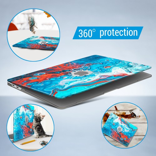 IBENZER Case for MacBook Air 13 15 11 Inch A2681 A3113 A2337 A2941 KeyboardCover - Picture 258 of 372